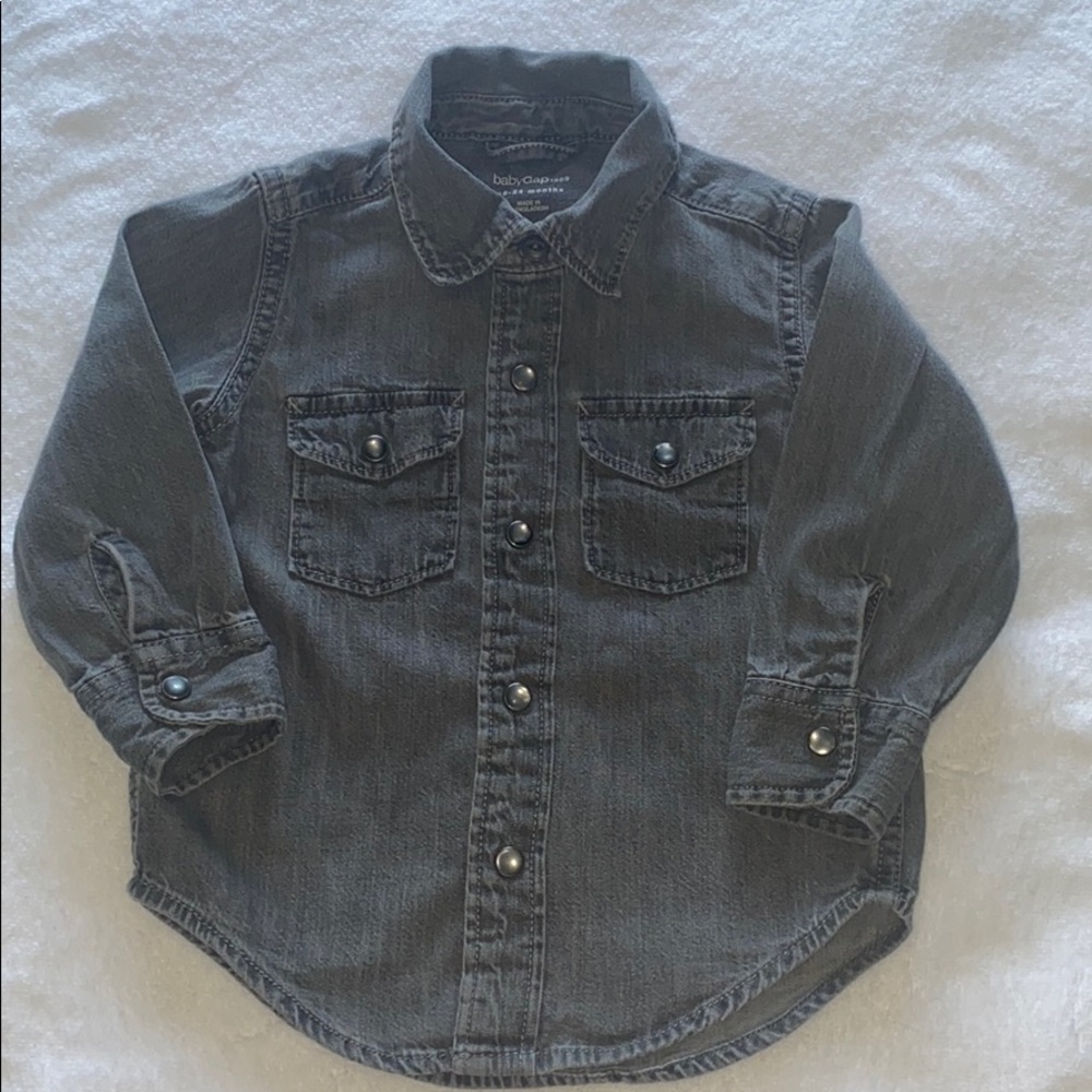 BABY GAP SHIRT BOYS 18-24M